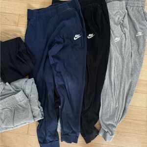 Nike Kids Sweatpants - Black, Navy, Gray
